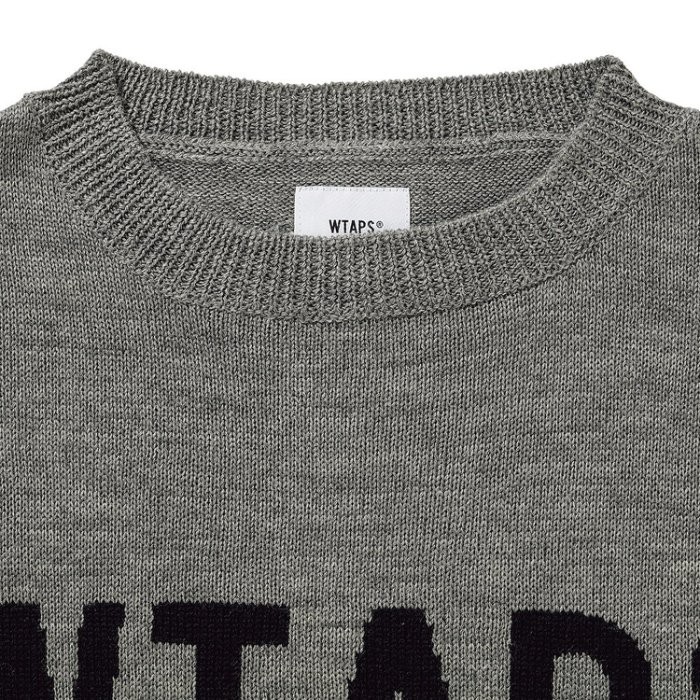 WTAPS DECK / SWEATER / WOOL L トップス ニット/セーター トップス