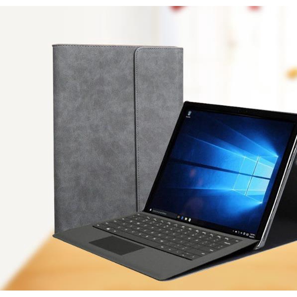 kiko雜貨鋪微軟 Microsoft Surface Pro 7 6 5 4 3 Surface Go PU皮革翻蓋平