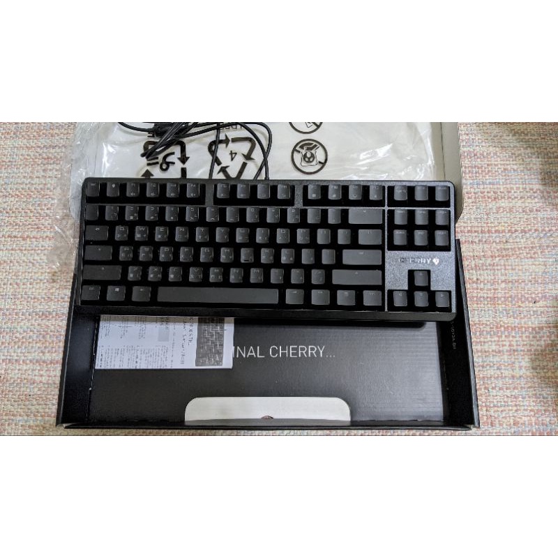 💥雙12降價售💥 Cherry G80-3000 S TKL 黑色茶軸 RGB 鍵盤