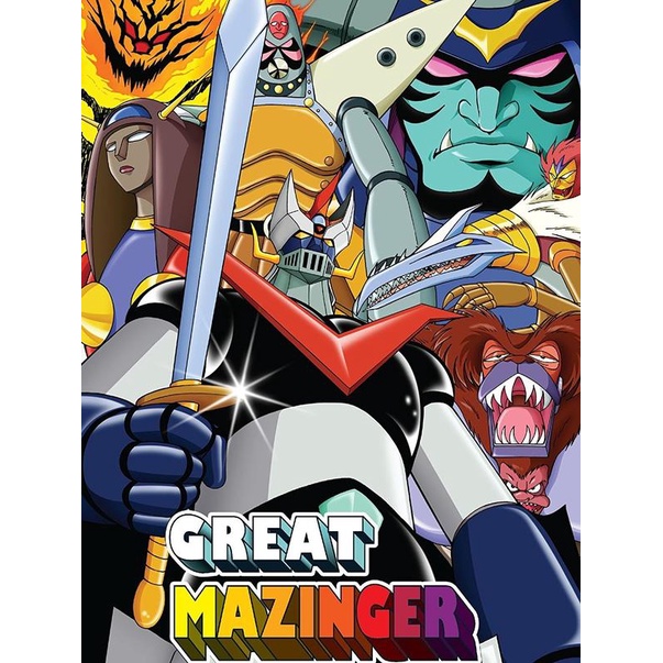 精彩勵志日本動畫無敵鐵金剛2 大魔神8片dvd 全56集英文字幕 蝦皮購物
