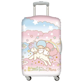 LOQI 行李箱外套【雙子星 獨角獸】行李箱保護套、防刮、高彈力