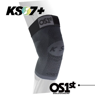 【OS1st】 KS7+調整型高性能膝蓋護套 7段式壓力護膝 止滑矽膠 排汗透氣 美國研發 台灣製造(單入)