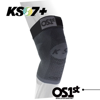 【OS1st】 KS7+調整型高性能膝蓋護套(七段式)壓縮護膝 抗敏止滑矽膠 排汗透氣 美國研發 台灣製造(單入)