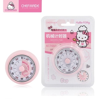 (烘焙廚房)chefmad學廚KT7001計時器kitty凱蒂貓臺灣現貨正版授權機械計時器烘焙烤箱必備器具工具用具