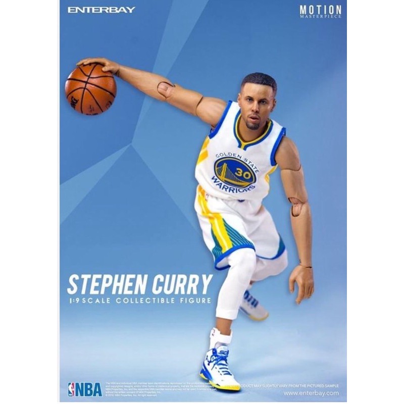 正版 ENTERBAY EB 1/9 NBA Stephen Curry 史蒂芬．庫里  公仔 收藏 典藏 出清