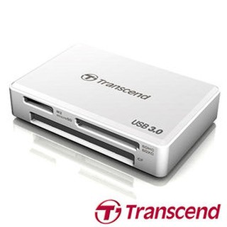 【Transcend 創見】黑色 RDF8 USB 3.0 多功能讀卡機 (公司貨)
