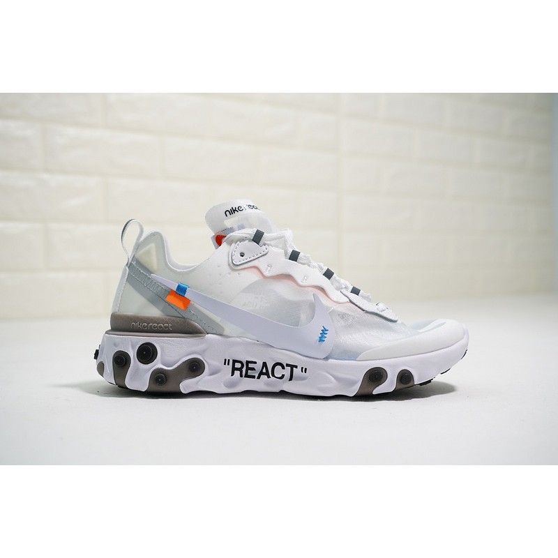 nike react element 55 x off white