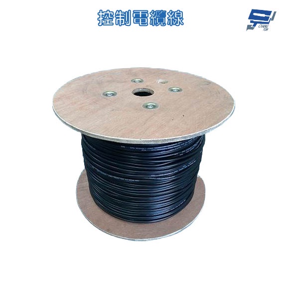 自持控制電纜 控制線 1.25mm2 2C+Y 有鋼絲 2芯 PVC 抗UV材質 100米為一單位