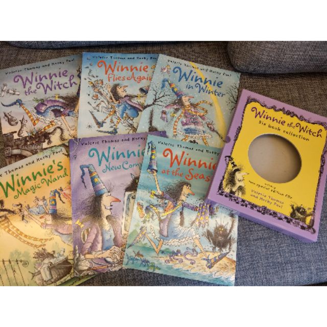 二手 英文故事書 英文繪本 Winnie the witch 巫婆與黑貓系列，無CD #10