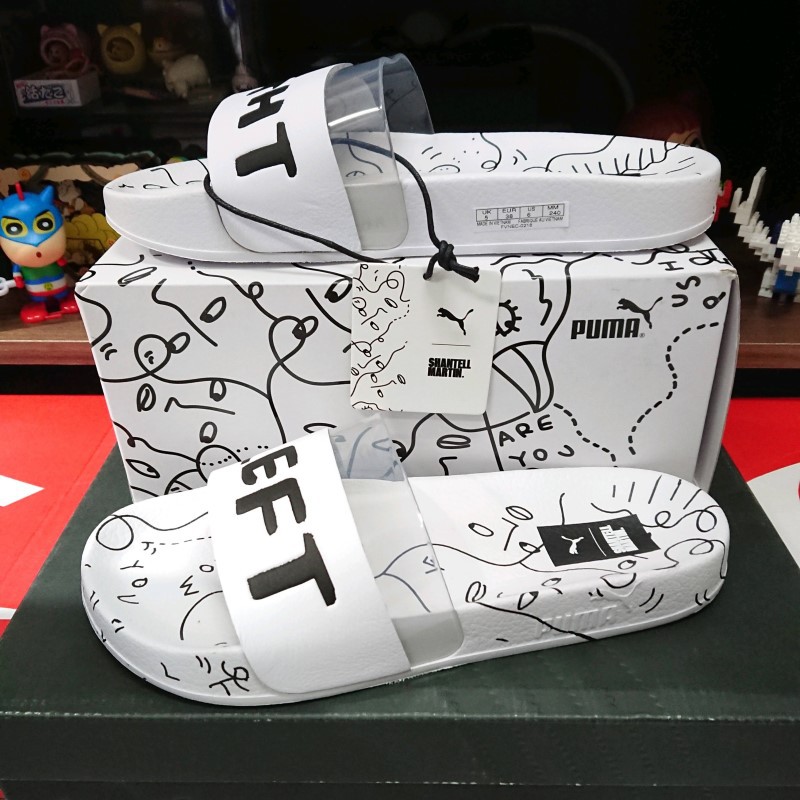 puma x shantell martin leadcat sandals
