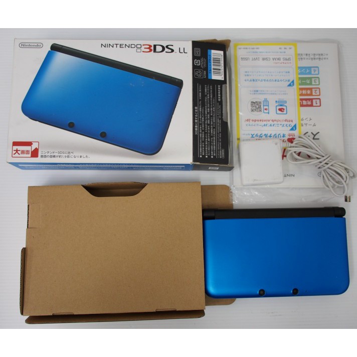[崴勝3C] [含充電器] 任天堂 3DS LL 掌機 日規機 藍色 Ver 11.7
