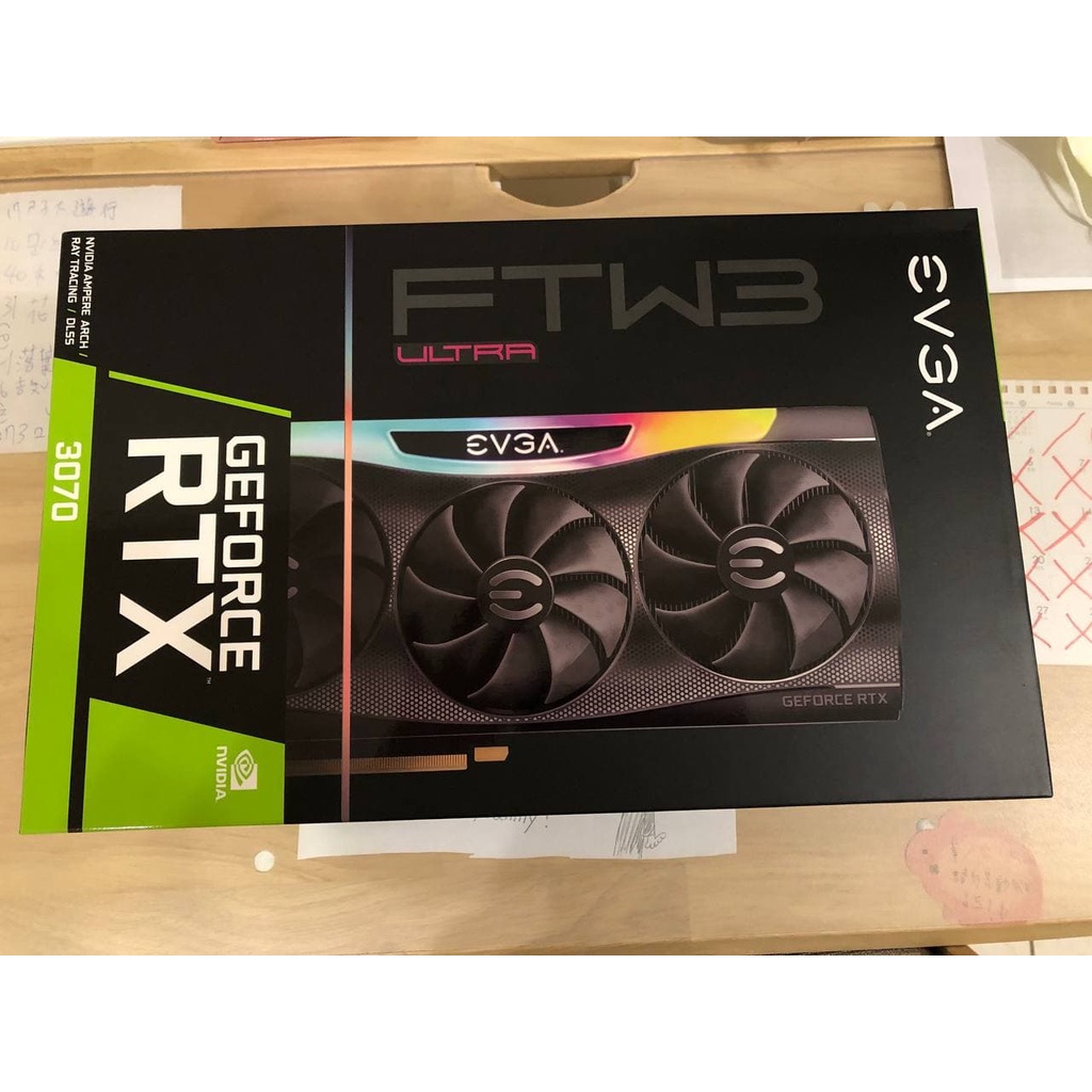 【可刷卡分期】顯示卡 NVIDIA EVGA  RTX 3070 FTW3 ULTRA GAMING 全新現貨