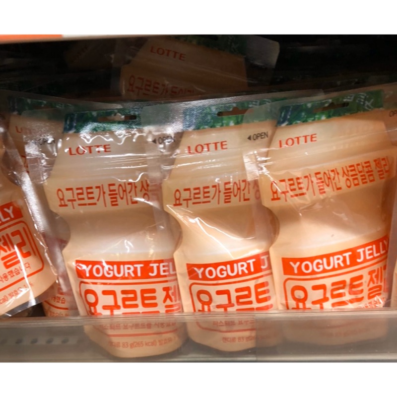 韓國🇰🇷樂天LOTTE 養樂多軟糖 🍬 QQ軟糖大包裝  ｛小資女孩👧輕鬆購🍫｝