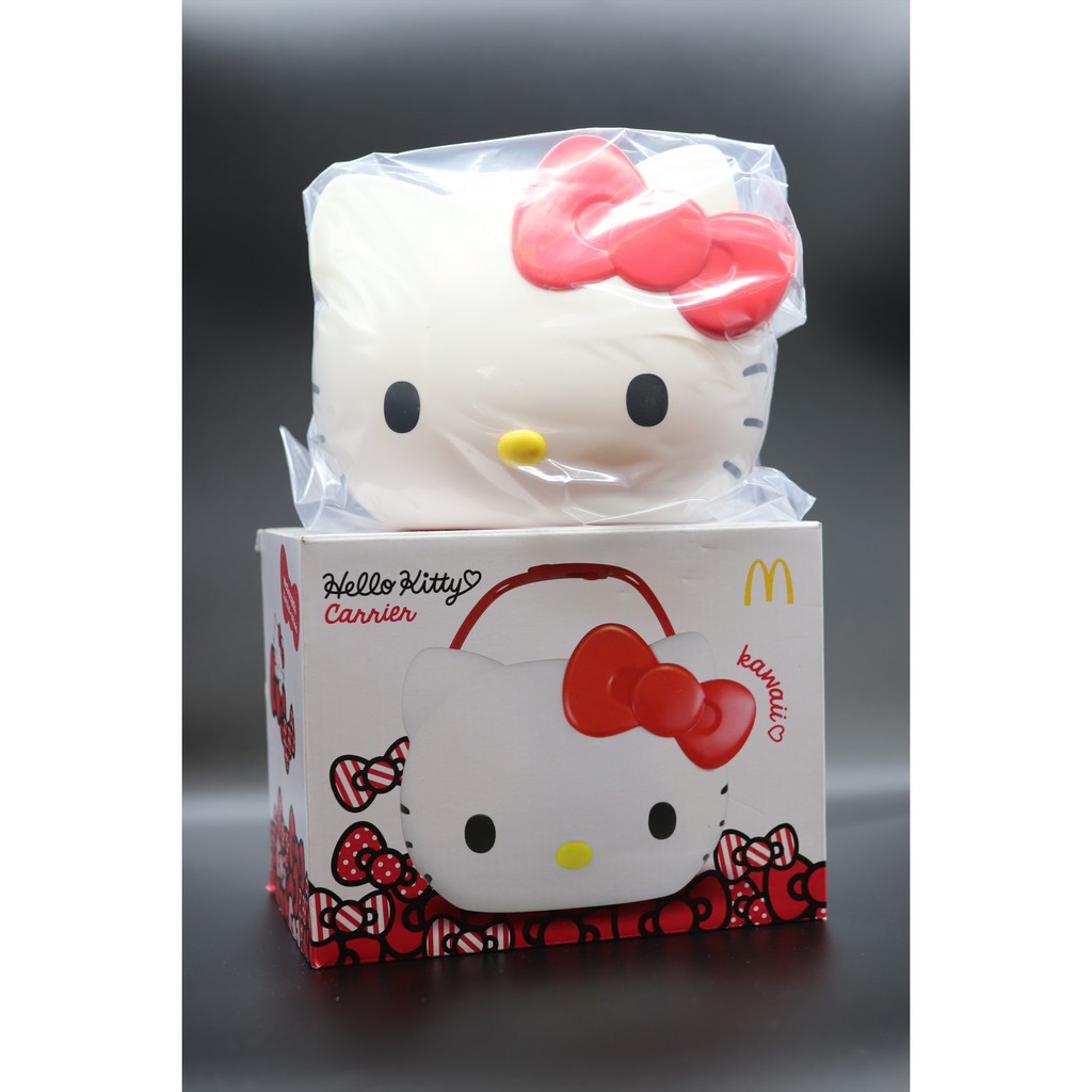 【新加坡代購】《新加坡麥當勞》限量款「Hello Kitty 萬用置物籃」