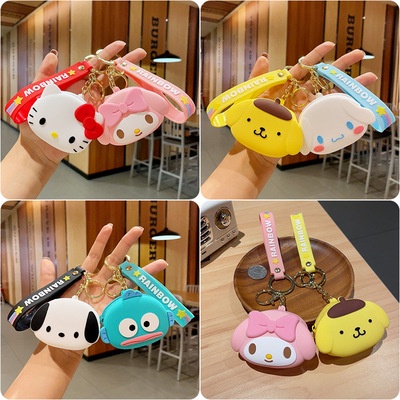哆樂多 現貨 三麗鷗迷你零錢包 美樂蒂 庫洛米 kitty貓 布丁狗 大耳狗 可洛比 雙子星 耳機包 收納包 硬幣包