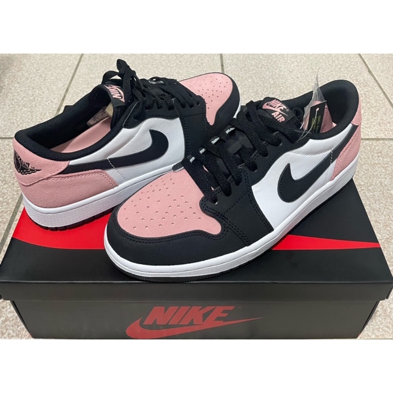 Nike Air Jordan 1 RETRO LOW OG CZ0790-061 黑粉低筒 經典男鞋 全新 尺寸US9