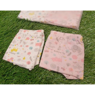 『四季居家區』Pierre cardin 皮爾卡登127016 彈性女童印花平口內褲110CM(二件組)絕版出清