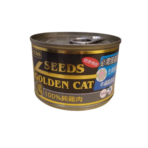 [現貨] SEEDS 惜時 Golden Cat 健康 機能 特級 金貓 大罐 大金罐 副食罐 點心罐 170g