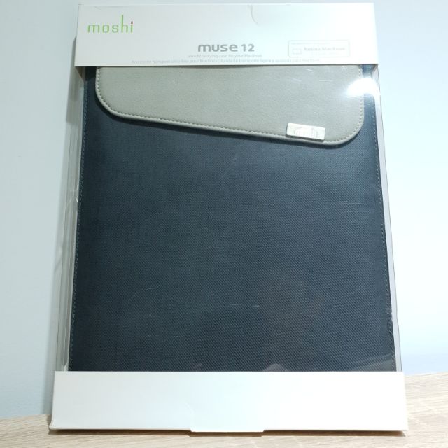 Moshi Muse 12 吋 MacBook ／iPad／平板裝置防傾倒皮革內袋