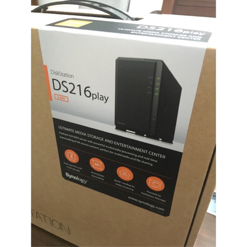 Synology ds216 play