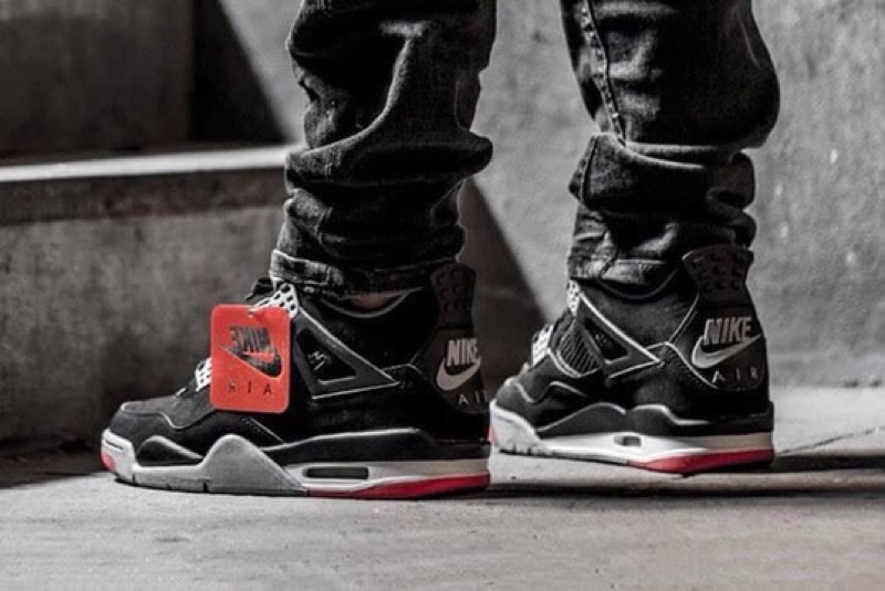 the air jordan 4 bred