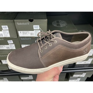 Timberland 男 經典 咖啡色 拼接 絨面 皮革 淺口鞋 穿搭 透氣 休閒 A1JDB