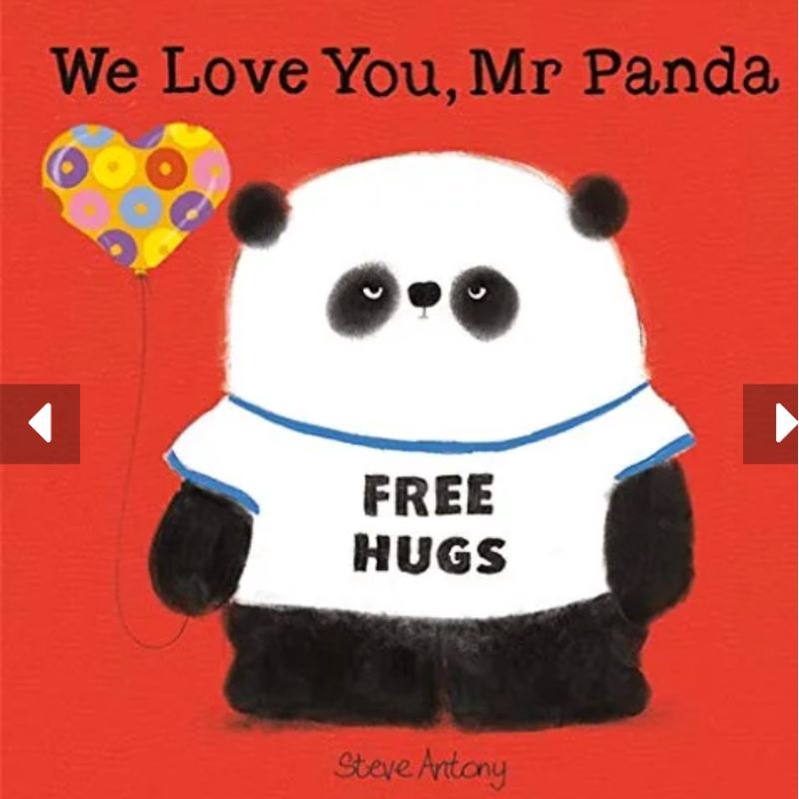 全新英語童書 We Love You, Mr. Panda 我們愛你，熊貓先生