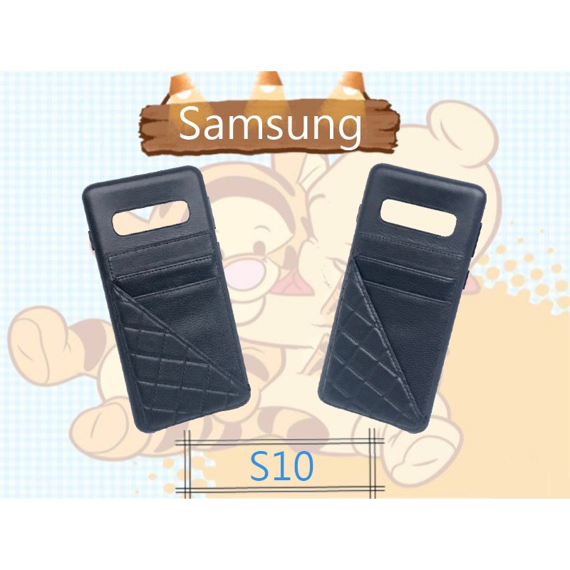 City Boss Samsung Galaxy S10 皮革 真皮 手機殼 保護殼 背蓋 質感殼 皮革保護殼 可插卡片