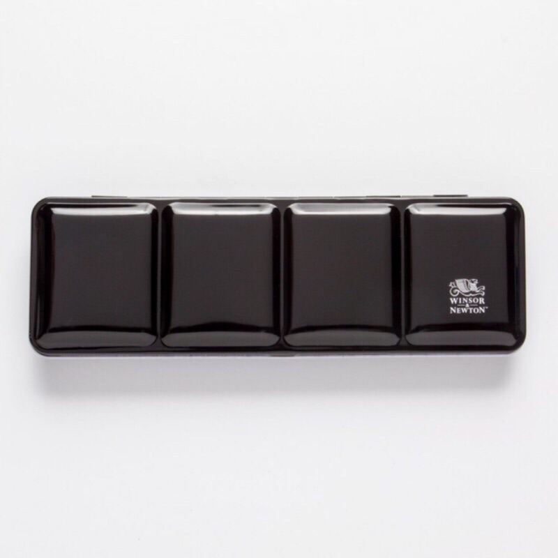 好物出清 微瑕疵 法國製 Winsor&amp;newton 0190553 專家級 黑鐵盒 24色 溫莎牛頓 專家級塊狀水彩