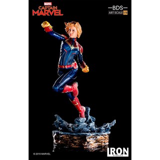 【可樂心】IRON STUDIOS MARVEL 復仇者聯盟 Captain Marvel 驚奇隊長 21cm 現貨 #7