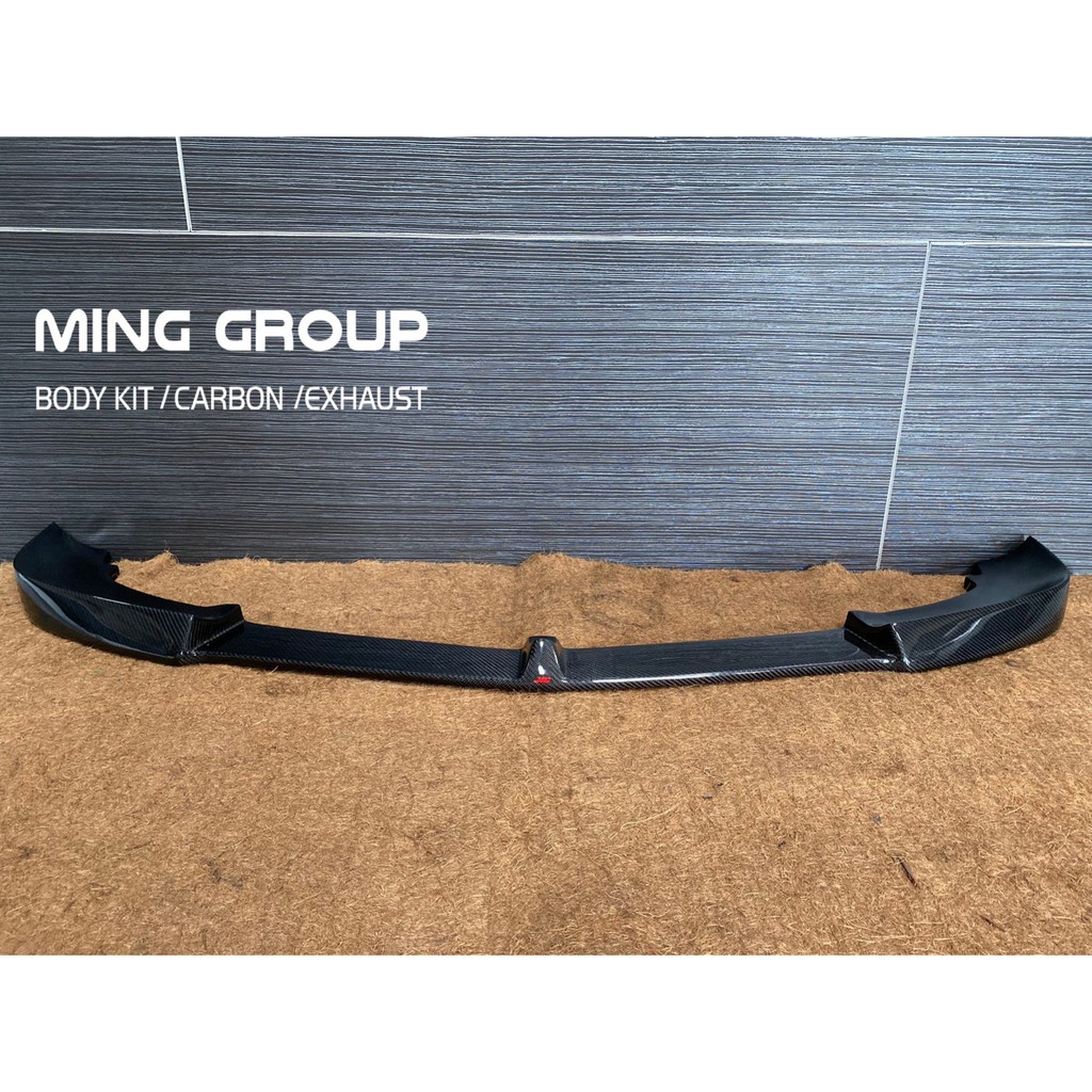 【MING GROUP國際】BENZ W212 台規 63保桿 V款碳纖維前下巴