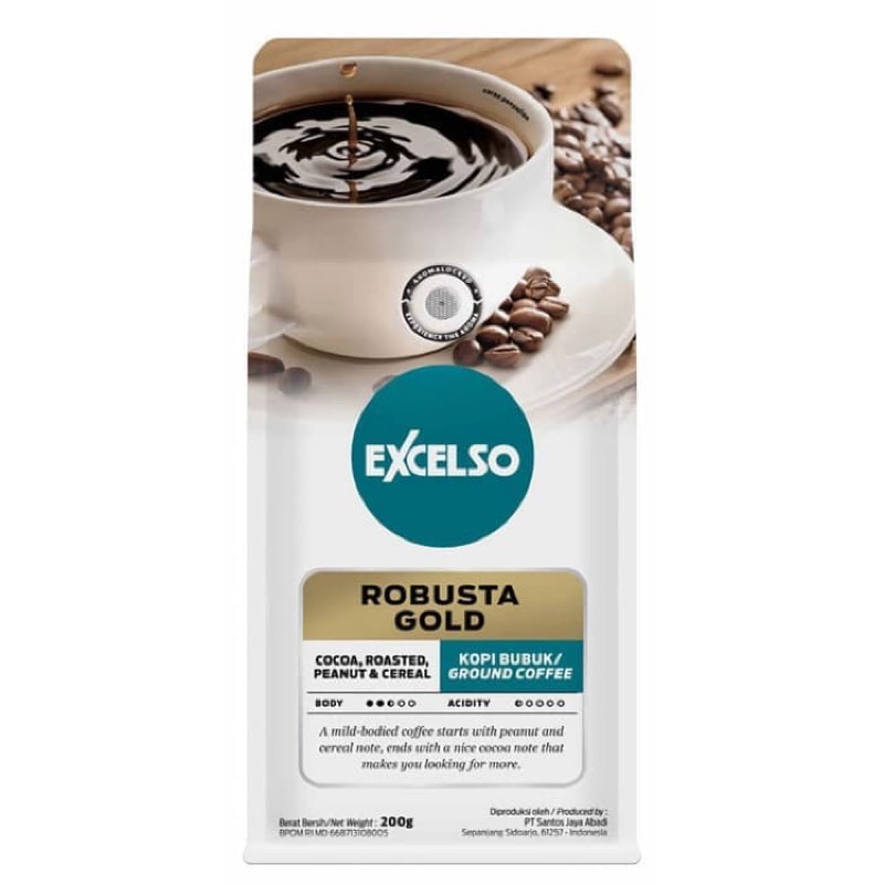 EXCELSO Robusta Gold 咖啡豆200g