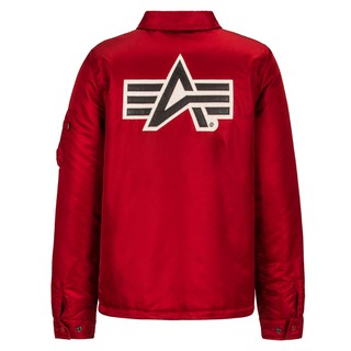 ALPHA - ALPHA COACHES JACKET 教練外套 (紅)【Culture】