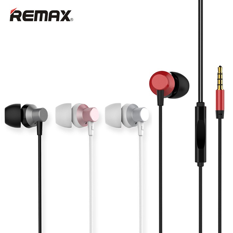 Remax Earphones RM-512 有線音樂耳機入耳式耳機立體聲耳機