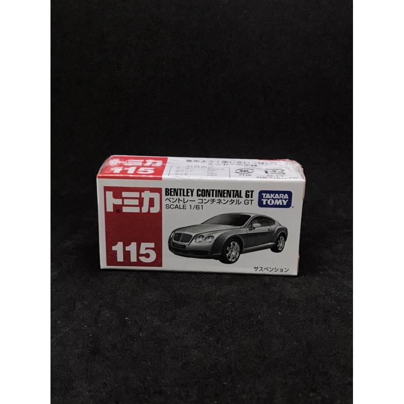 TOMY TOMICA NO.115 BENTLEY CONTINENTAL GT