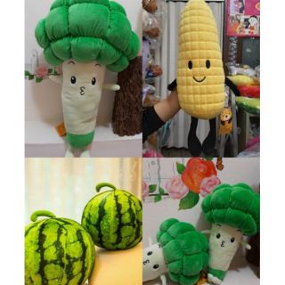 花椰菜娃娃 花椰菜吊飾 玉米娃娃 玉米寶寶 小吊飾 蔬菜娃娃 男生棒花 西瓜娃娃 模擬水果~蔬菜玩偶(婚禮小物/伴郎禮)