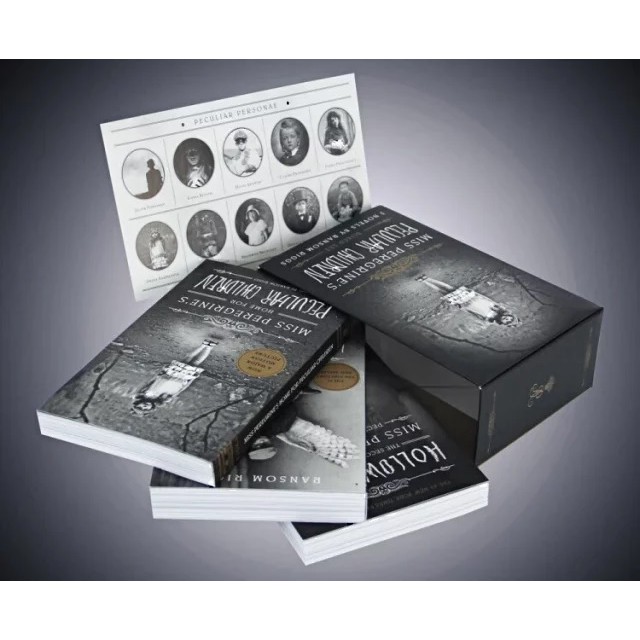現貨 Miss Peregrine S Peculiar Children Boxed Set 怪奇孤兒院原文小說 蝦皮購物