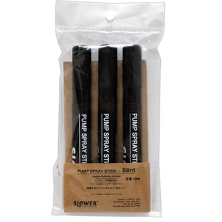 【208】現貨 Slower 筆形隨身噴霧瓶3入組 10ML 空瓶 可裝80%以下酒精 時尚輕巧