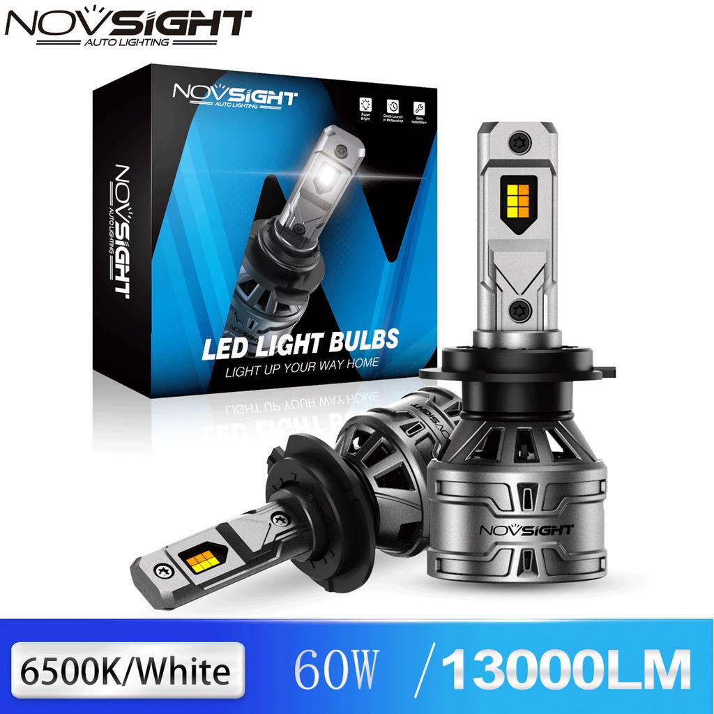 Novsight 雙色可切換 4300k 6500k led 大燈 N61T H4 HB2 60w 13000lm 汽車