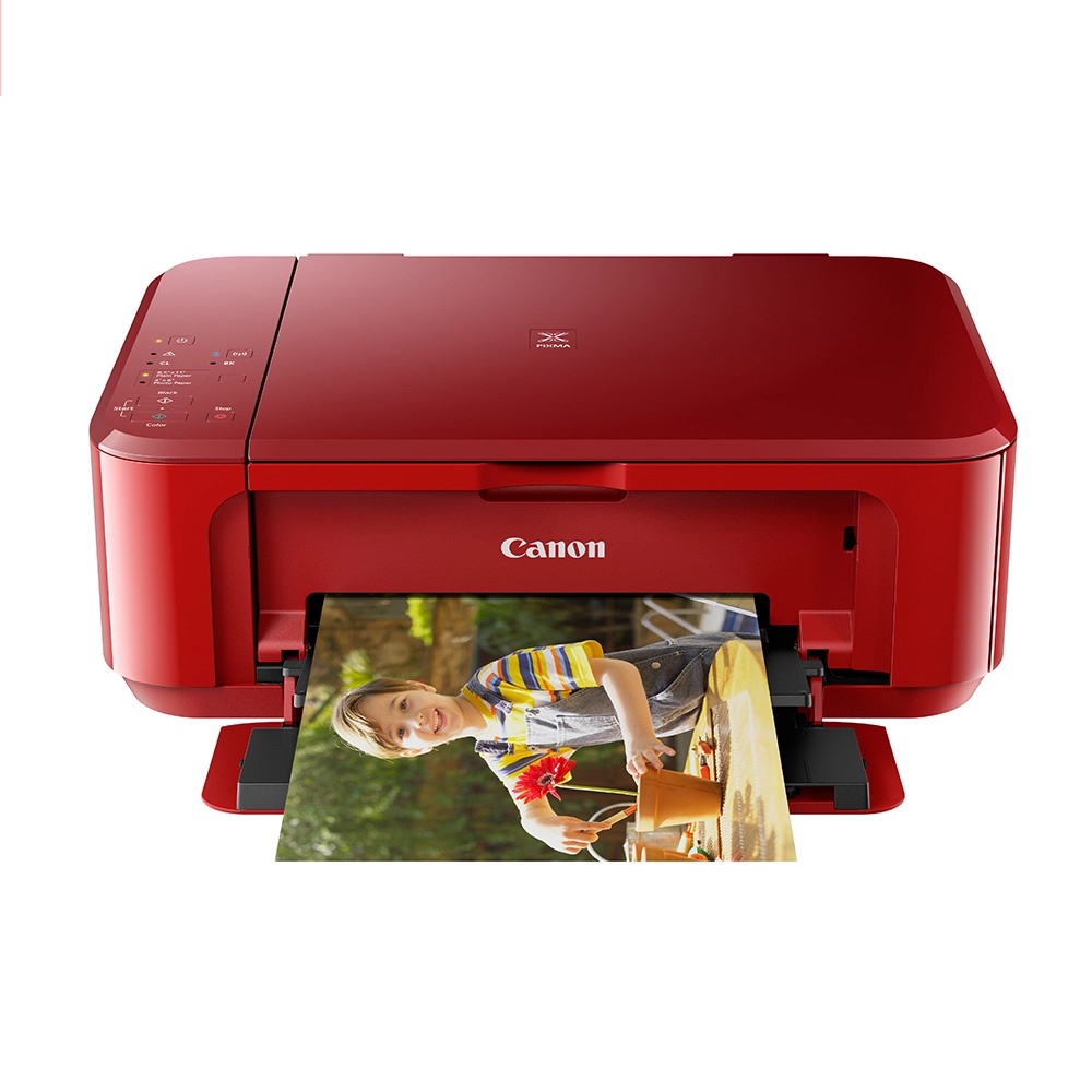 Canon PIXMA MG3670 無線雙面多功能複合機 列印/影印/掃描(睛豔紅)(福利品)