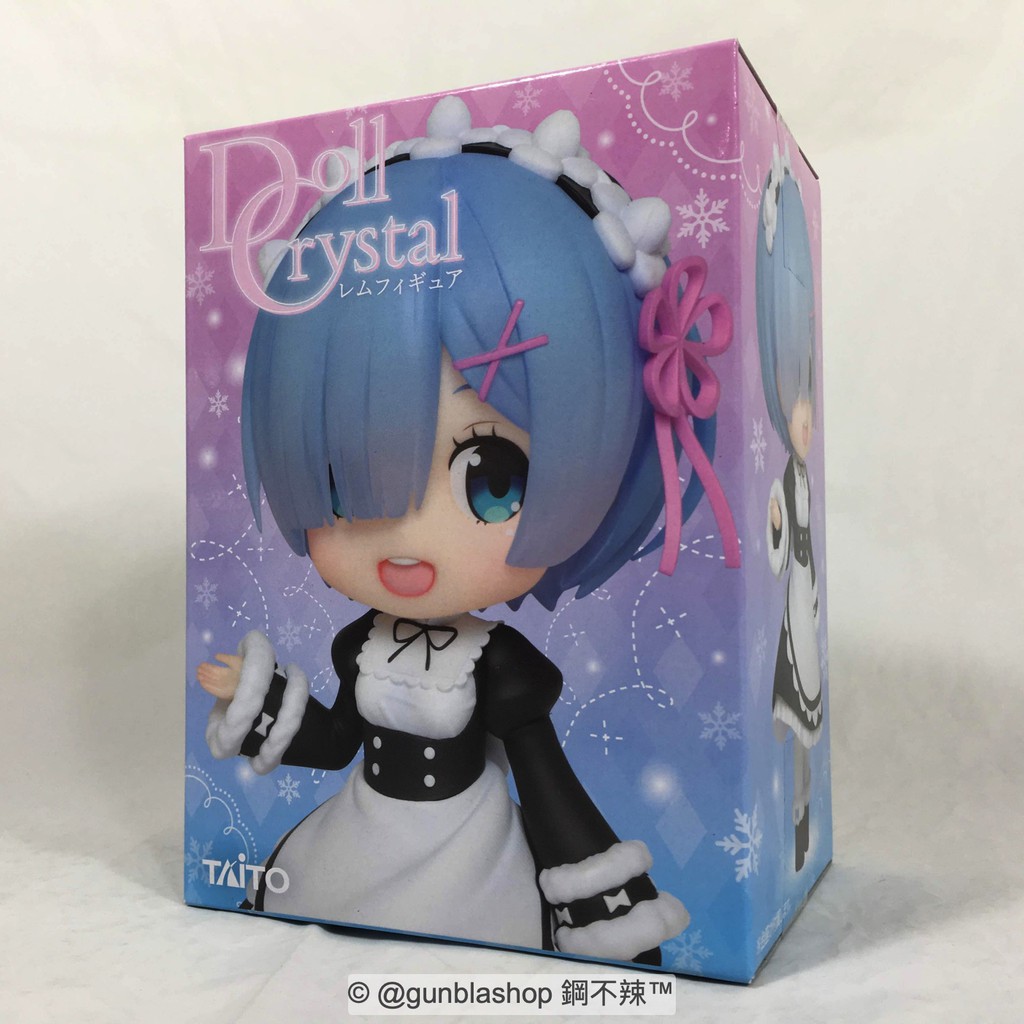 TAITO 景品 雷姆 Doll Crystal Q版公仔 從零開始的異世界生活 451153400 鋼不辣商舖