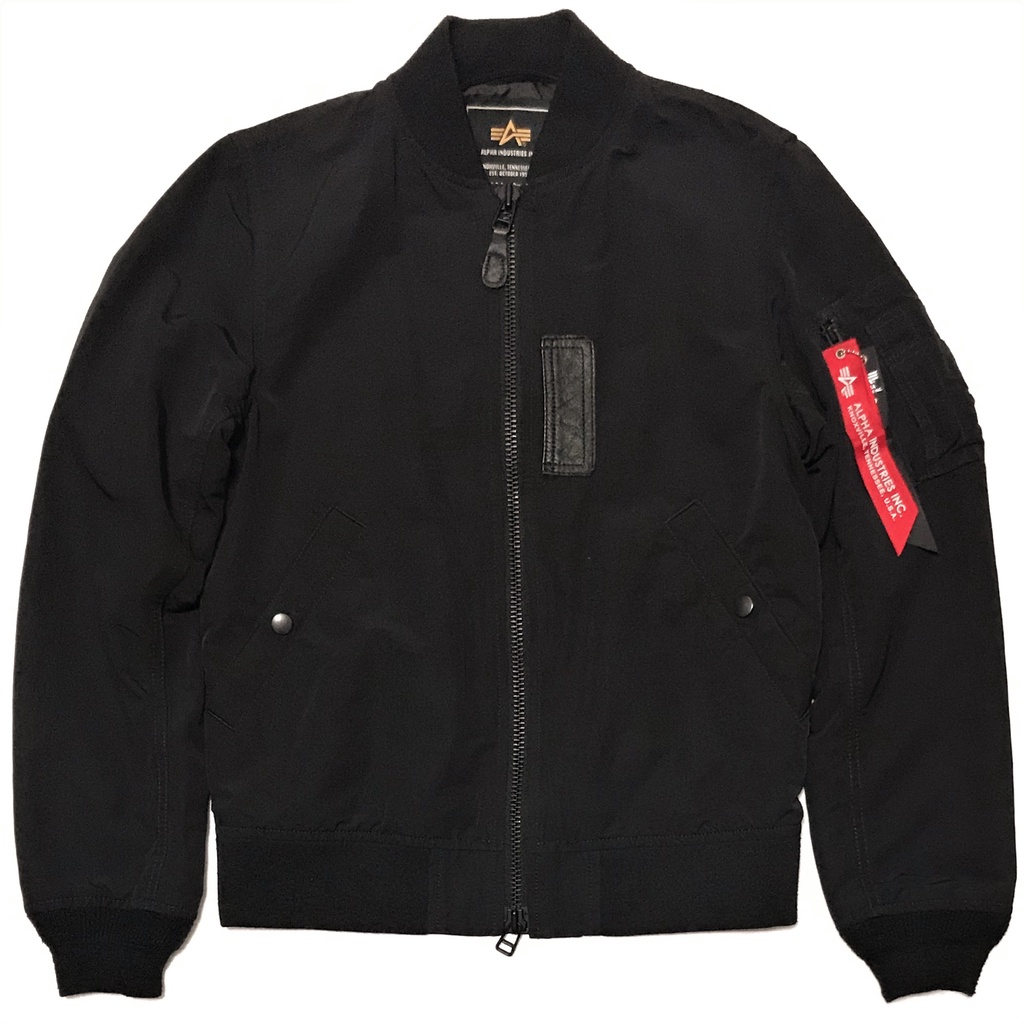 Alpha Industries MA1 飛行夾克 外套 日版 黑色 SIZE：S