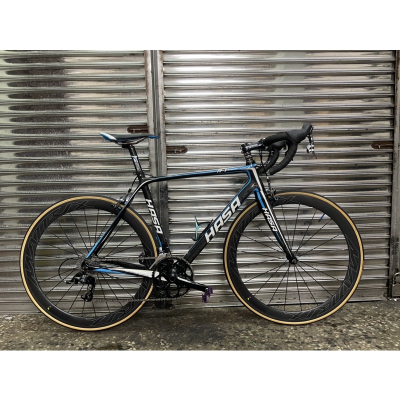 Hasa R1 revolution 碳纖維公路車+板輪  ML號 Sram Force 20速 TCR