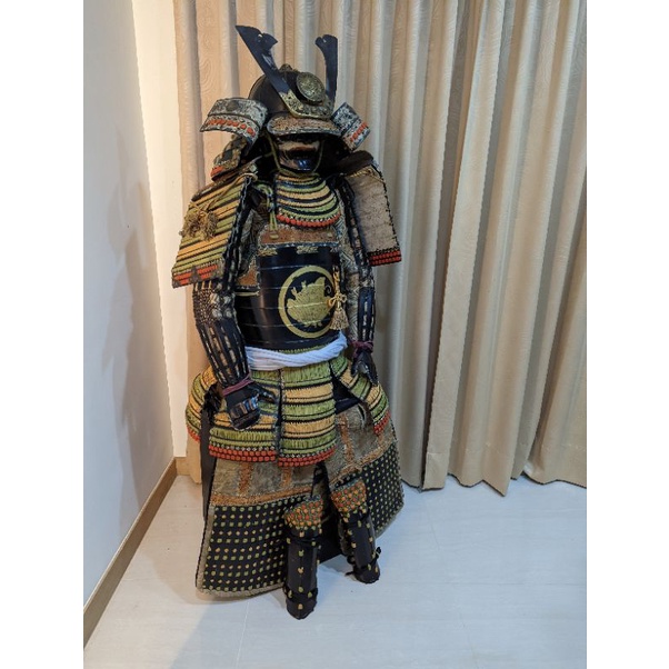 等身大 本小札緋縅大鎧 甲冑一式セット 鉄製レプリカ 大人着用可能