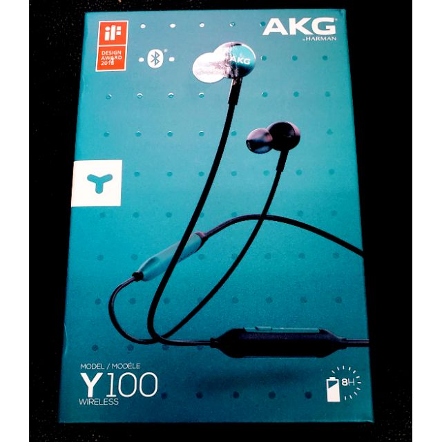 出清價換現金AKG Y100 WIRELESS 頸掛式無線藍芽耳機 免運