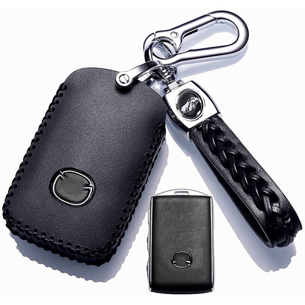 BIGNI 🔺 MAZDA 新款 cx-30 CX-30   CX-5  真皮 鑰匙圈 牛皮 皮革 鑰匙套 鑰匙皮套