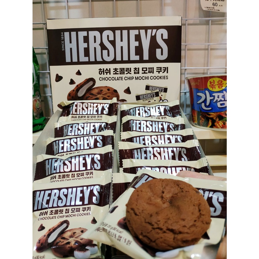 【現貨 效期12/27】韓國 代購 Hershey’s 年糕 巧克力 麻糬派 軟餅乾 餅乾 單包裝 散賣