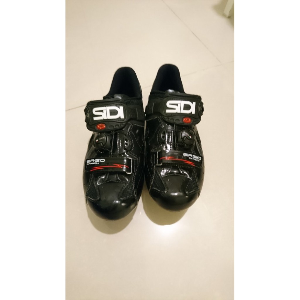 Sidi Ergo 4 Mega 寬楦版碳纖維公路車卡鞋 尺寸40