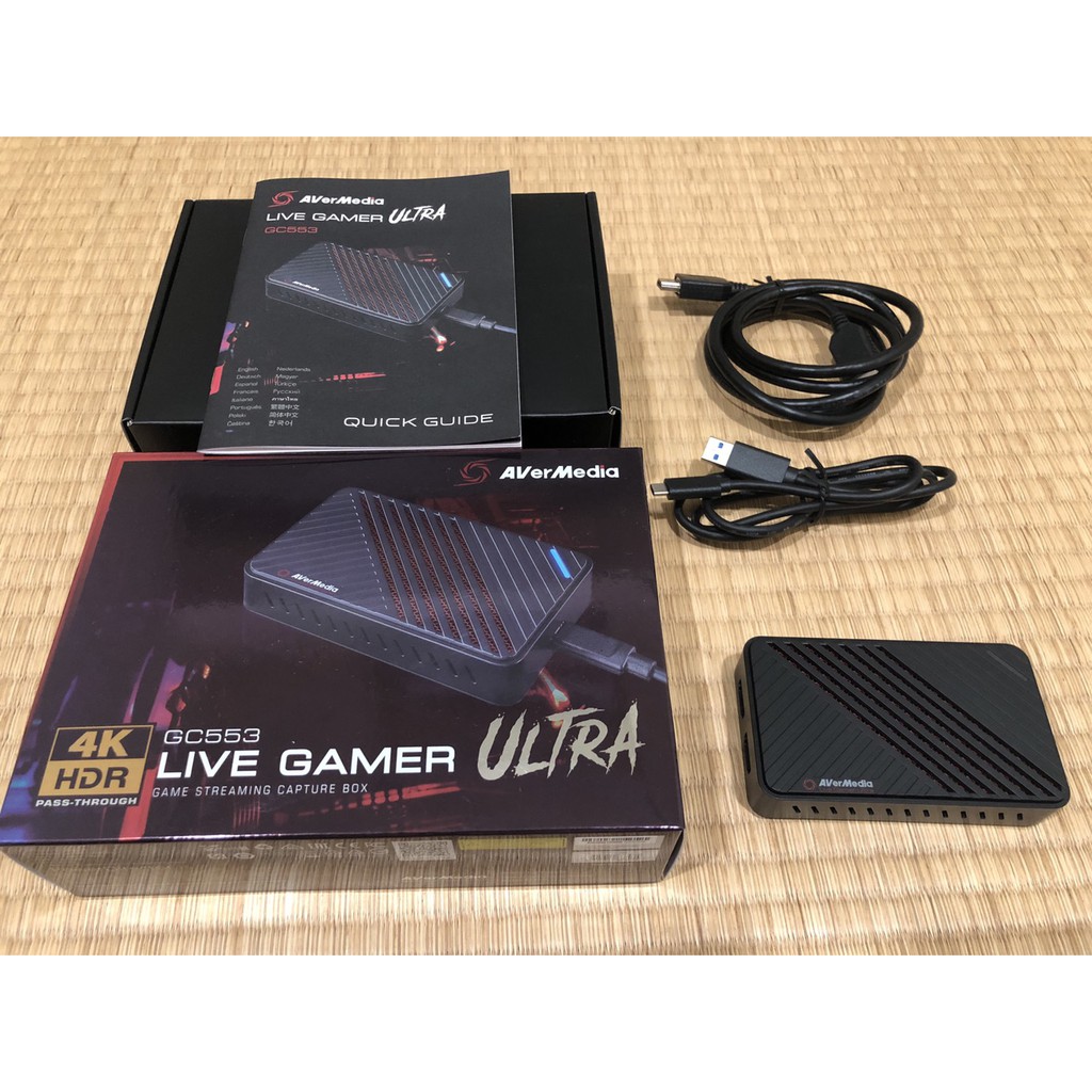 圓剛Live Gamer ULTRA 4K GC553實況擷取盒(支援MAC)