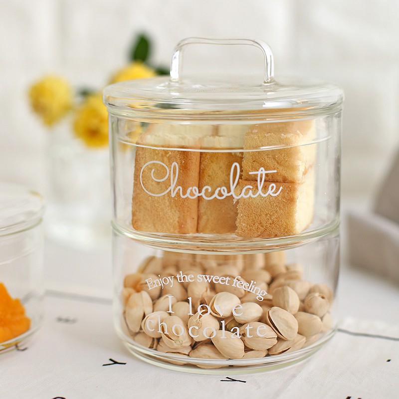 台灣出貨 儲物罐英文字母玻璃碗甜品水果沙拉碗收納罐玻璃罐零食收納罐 Rs886 蝦皮購物